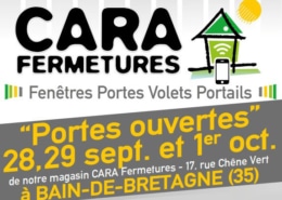 carafermetures portes ouvertes bain de bretagne 2018
