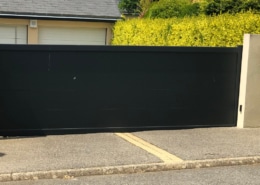 pente portail coulissant alu Laillé 35